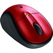 Logitech M305 Mouse Optical - Wireless - Red