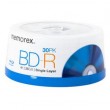 Memorex BD-R, 6x, 25 GB, 30 Pack Spindle