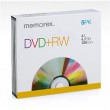 Memorex DVD+RW,4X, 4.7 GB, 5 Pack Slim jewel cases