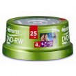 Memorex 4x DVD-RW Media, 4.7GB, 25 Pack Spindle